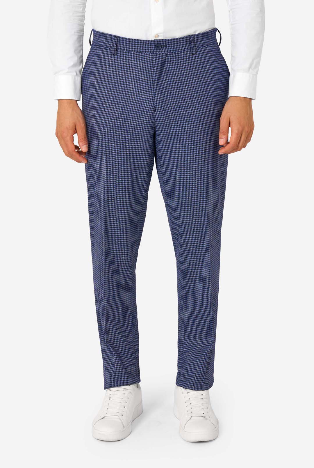 Daily Checked Navy