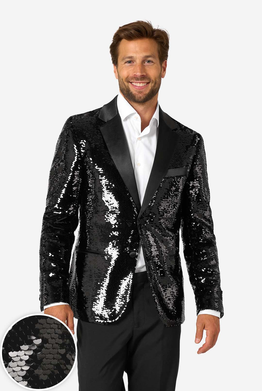 Briliant Black Sequins