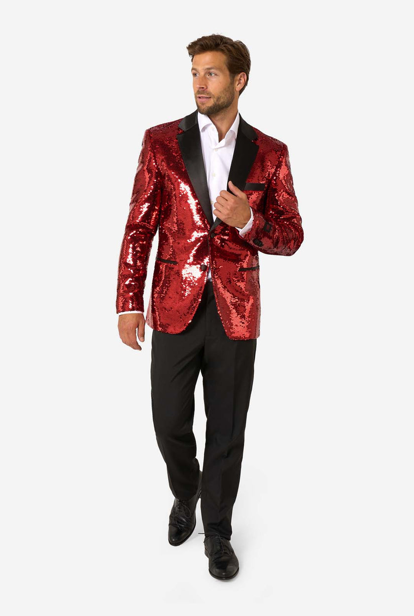 Radiant Red Sequins