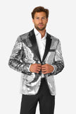 Shiny Silver Sequins