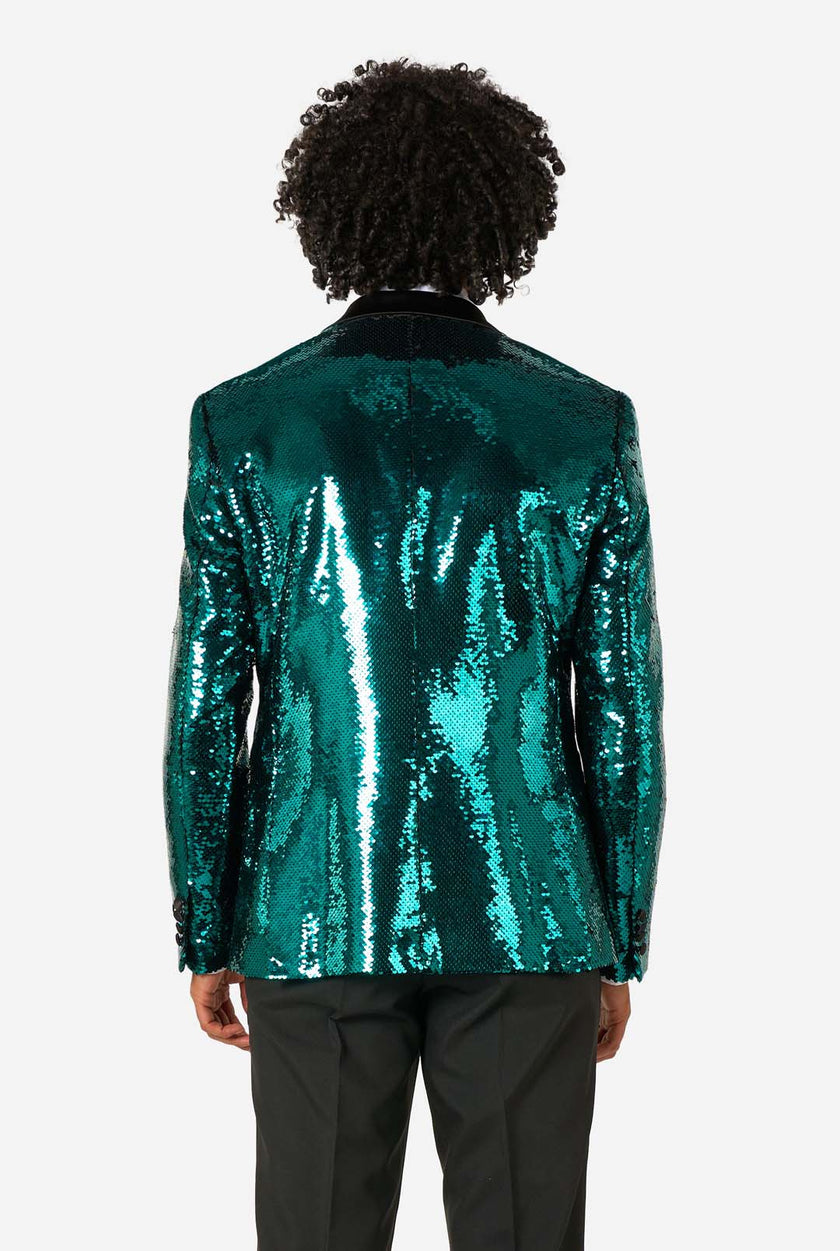Terrific Teal Sequins