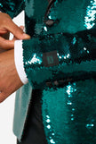 Terrific Teal Sequins