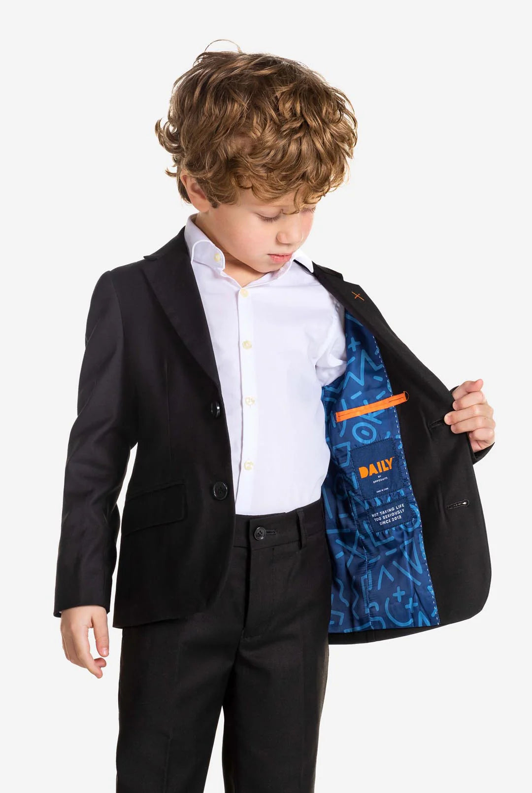 Costume OppoSuits Daily BOYS Daily Deep Black