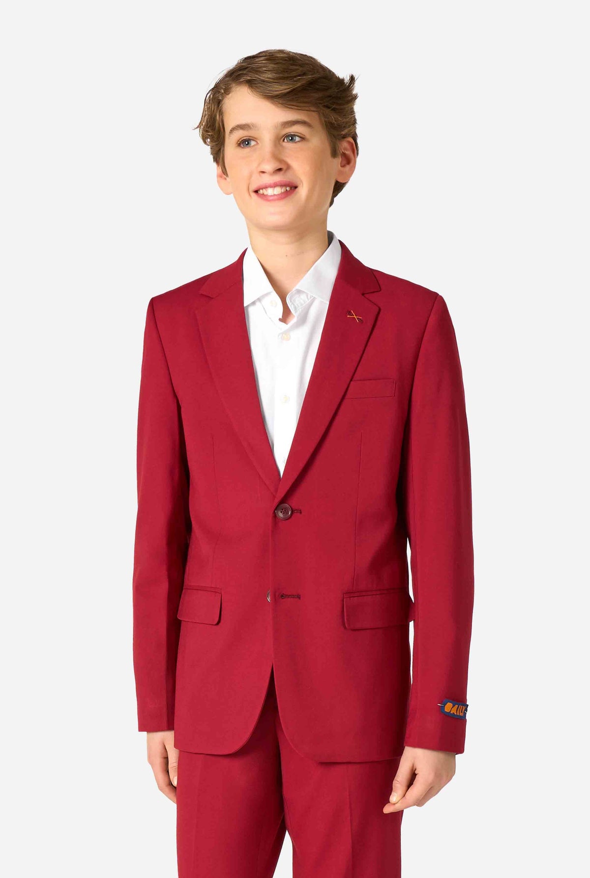 TEEN BOYS Daily Bright Burgundy