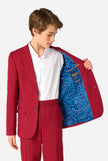 TEEN BOYS Daily Bright Burgundy