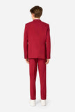 TEEN BOYS Daily Bright Burgundy