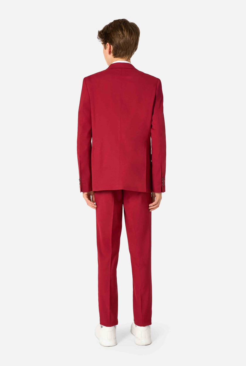 TEEN BOYS Daily Bright Burgundy