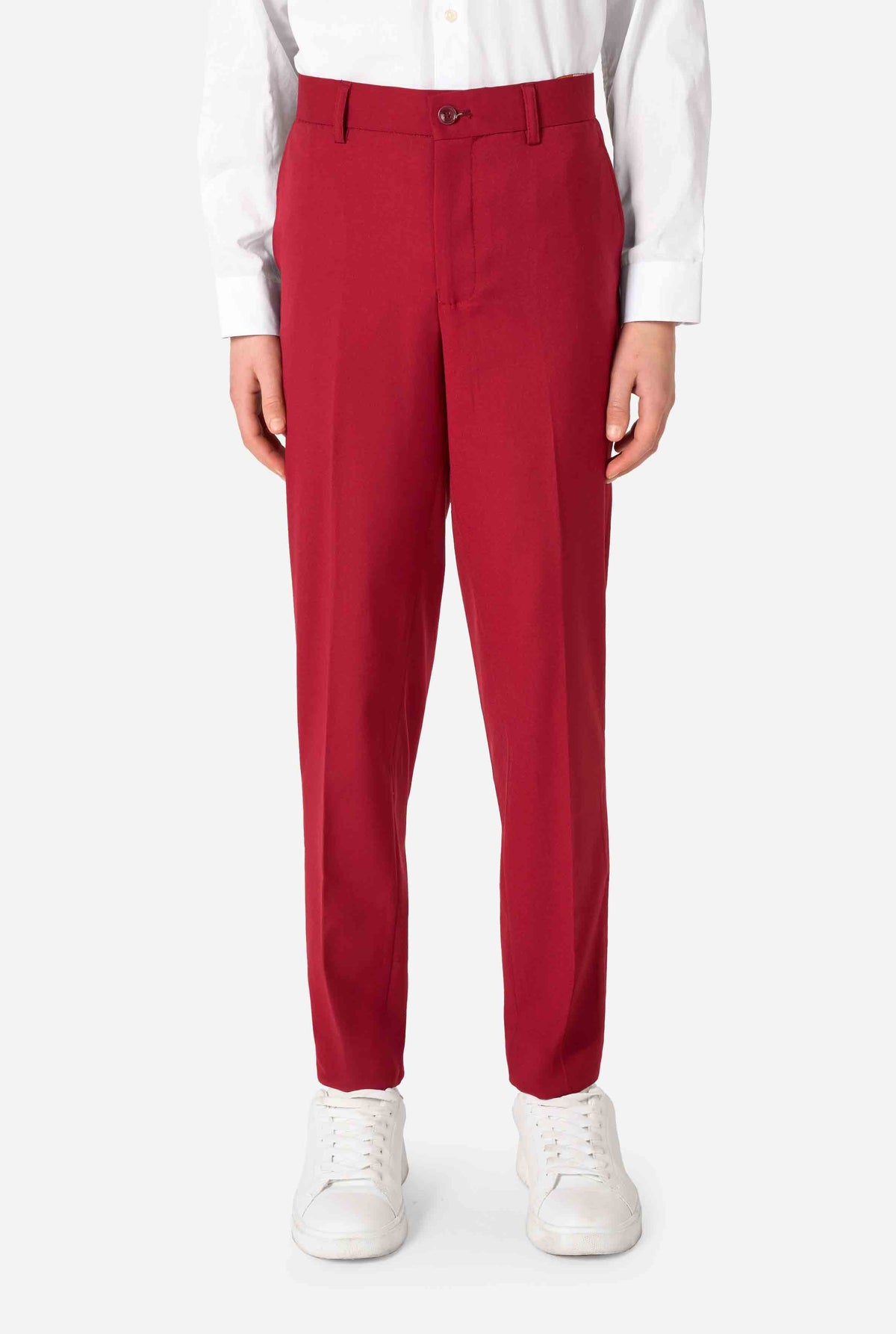 TEEN BOYS Daily Bright Burgundy