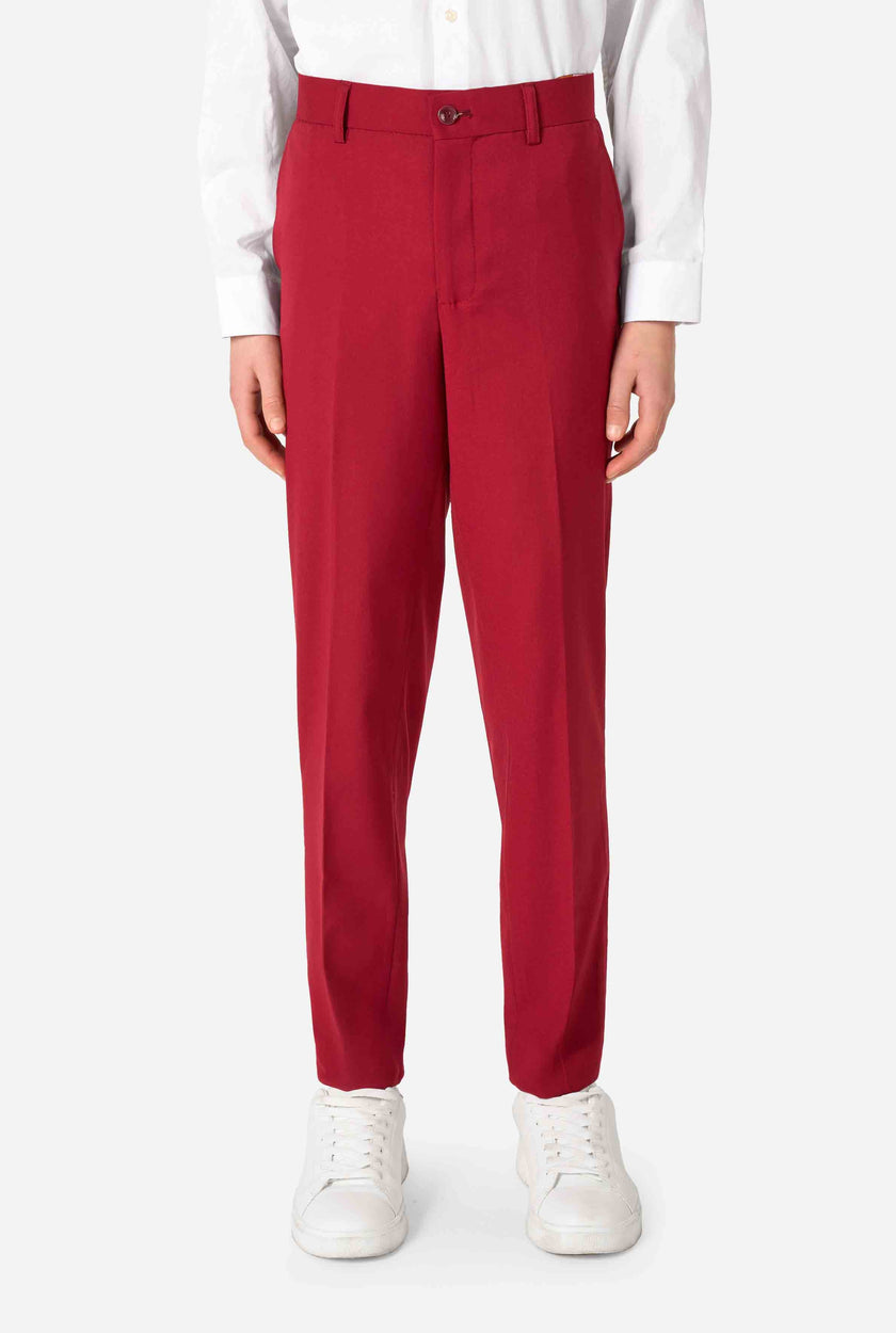 TEEN BOYS Daily Bright Burgundy