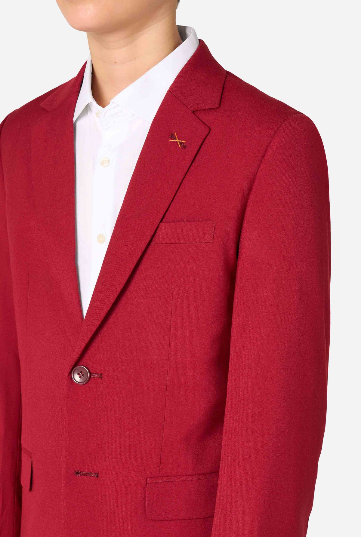 TEEN BOYS Daily Bright Burgundy
