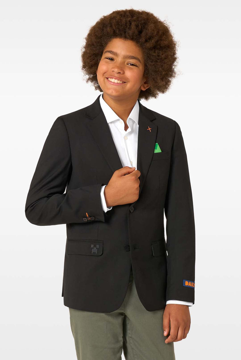 TEEN BOYS Daily Minecraft Black