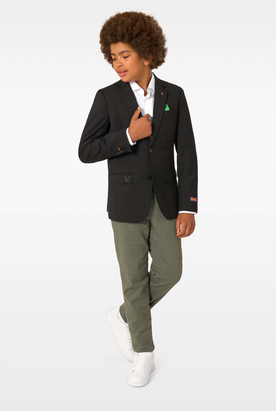 TEEN BOYS Daily Minecraft Black