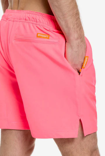 Short de bain OppoSuits Neon Pink Power