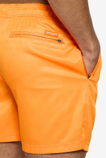 Short de bain OppoSuits Neon Vivid Orange