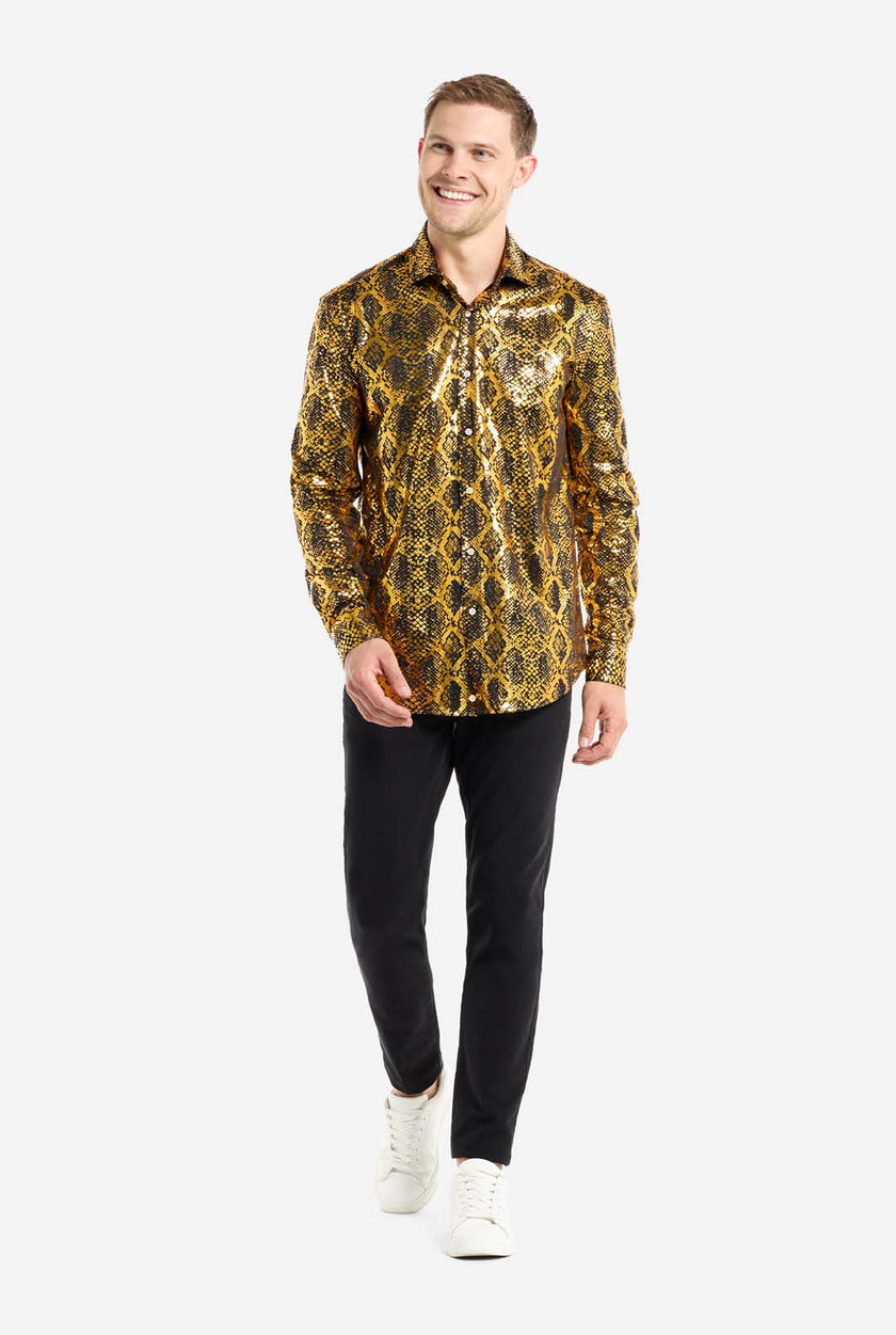 SHIRT LS Shiny Snake