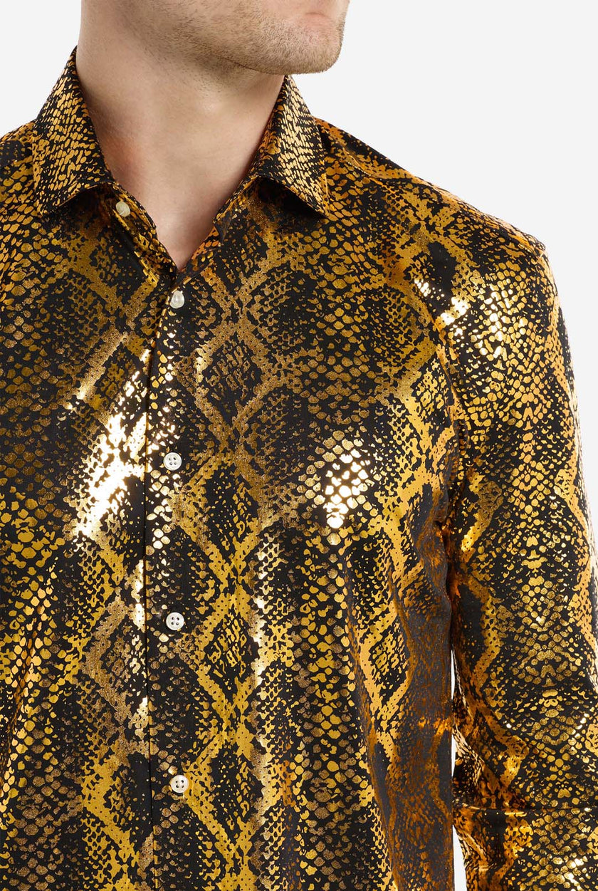 SHIRT LS Shiny Snake