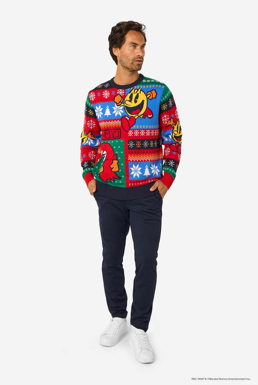 Pac-Man Christmas Sweater