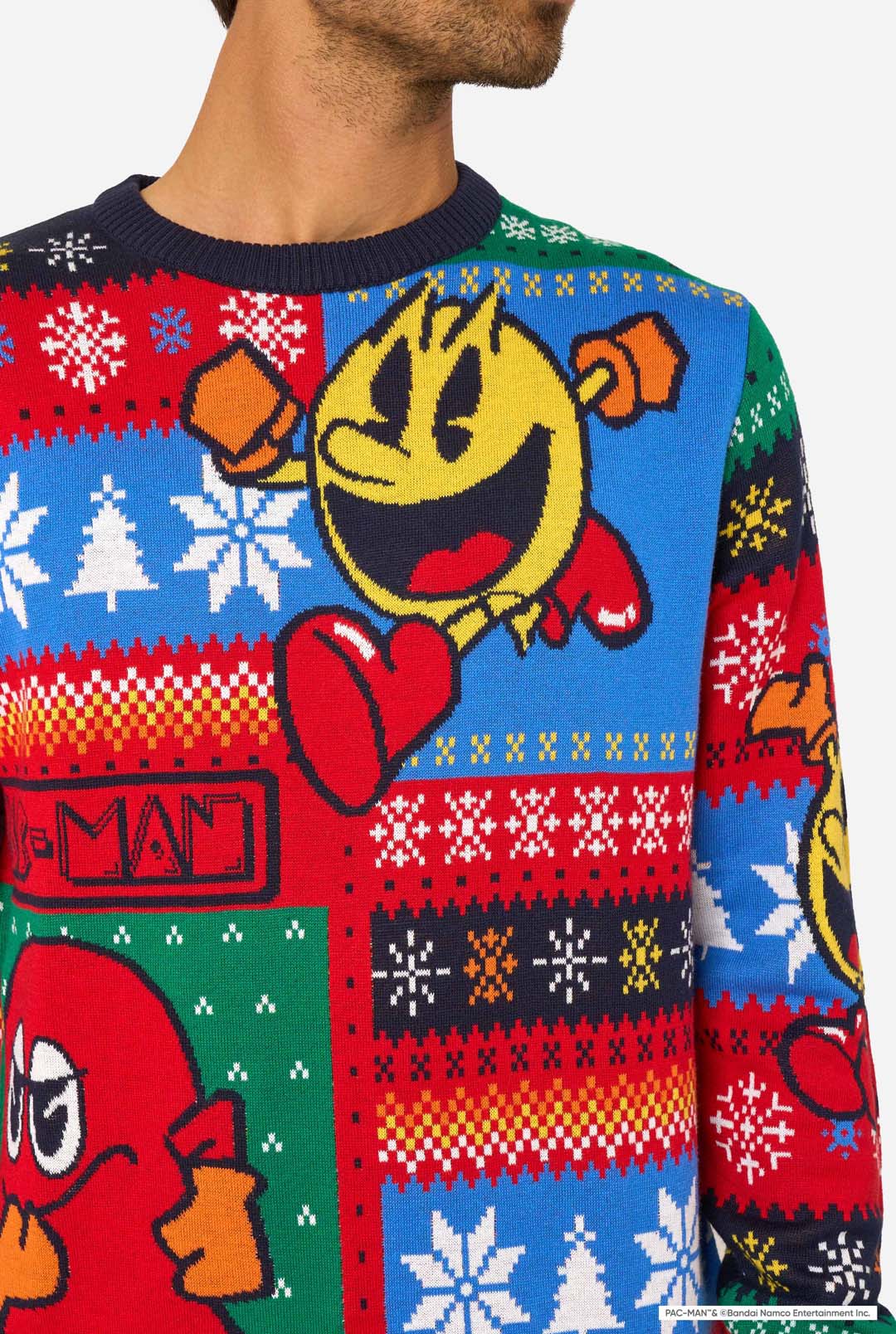 Pac-Man Christmas Sweater