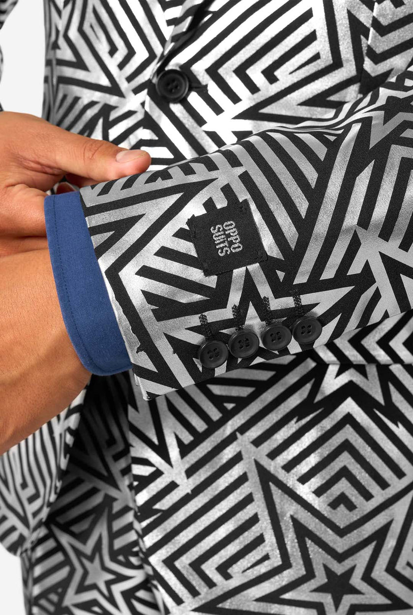 Silver Geo Star