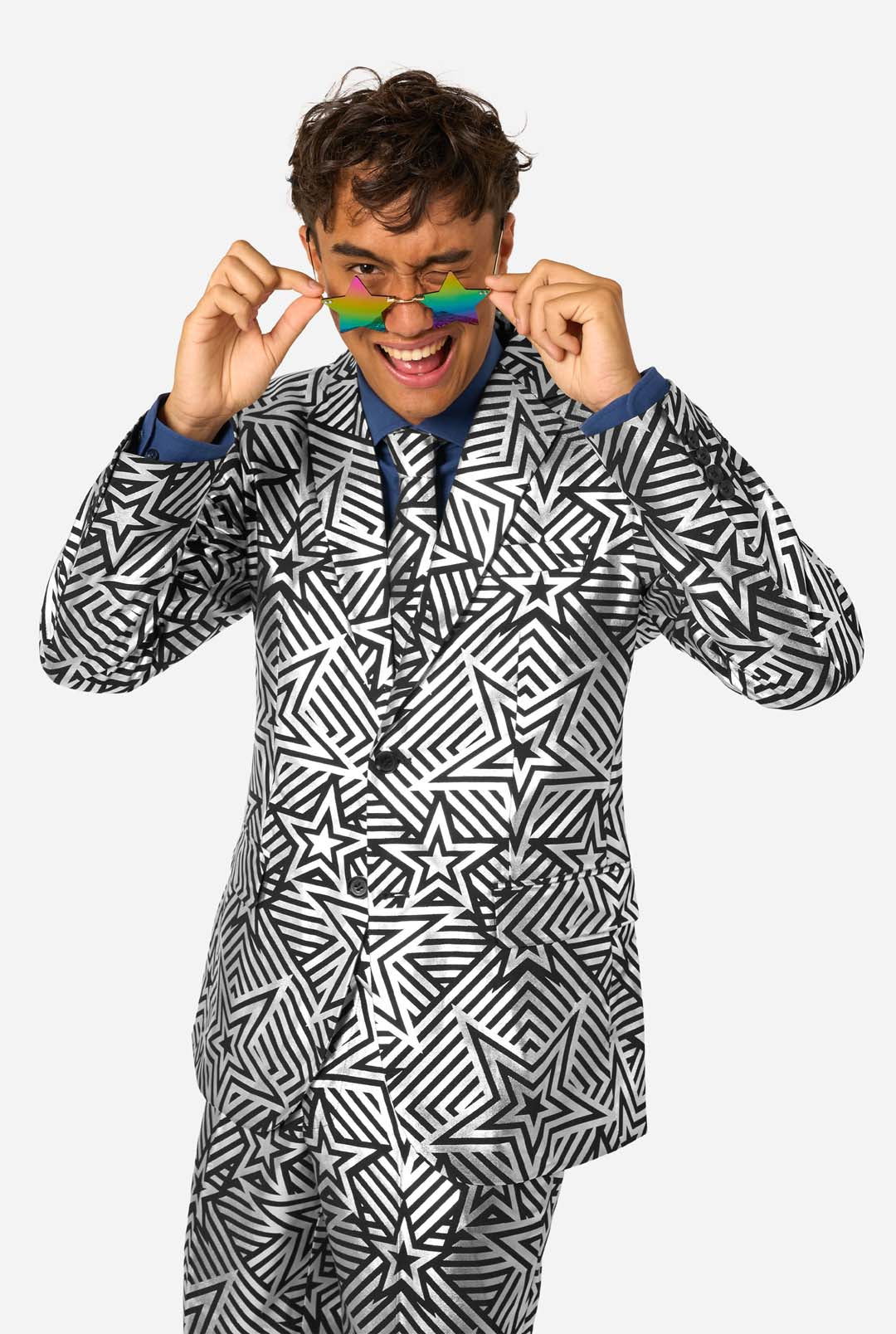 Silver Geo Star