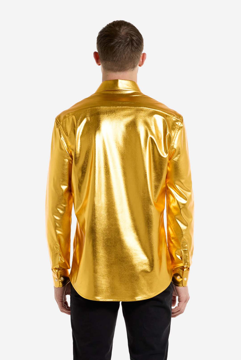 SHIRT LS Groovy Gold