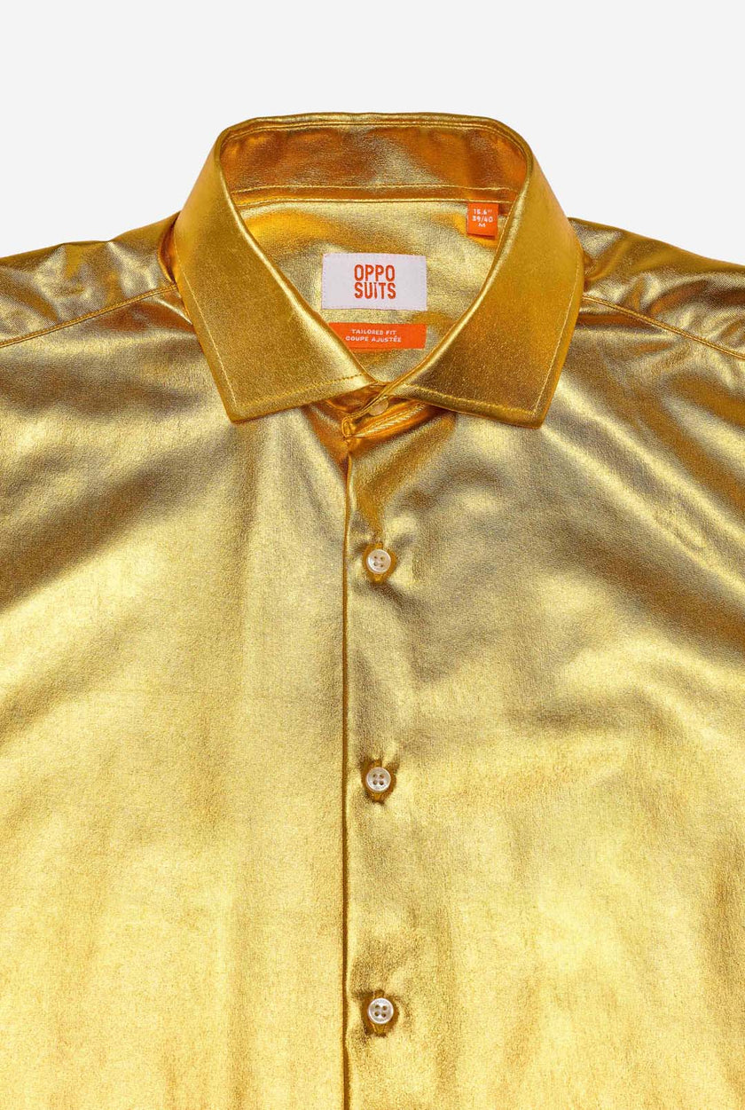 SHIRT LS Groovy Gold