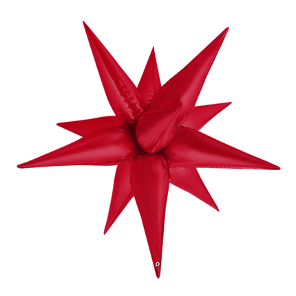 40” Red Satin Starburst - Prima