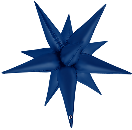 40” Navy Blue Satin Starburst - Prima