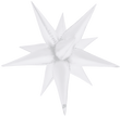 26” White Satin Starburst - Prima