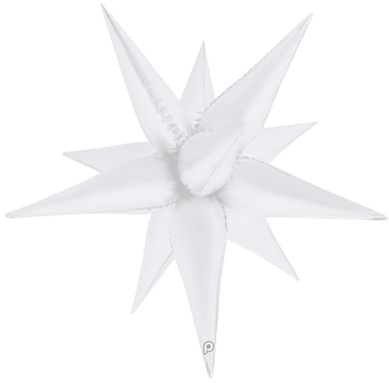 26” White Satin Starburst - Prima