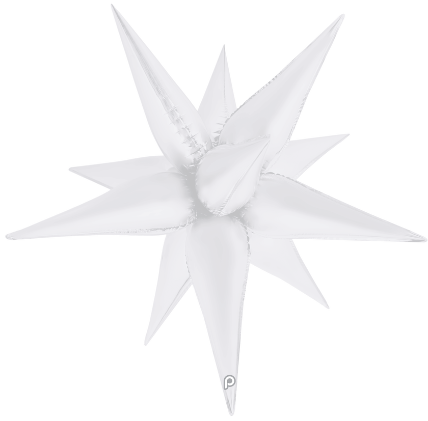 26” White Satin Starburst - Prima