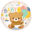 1 Ballon Alu Welcome Baby Bear 18