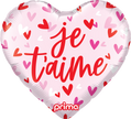 18” Coeur Je t'aime Confetti Hearts - Prima
