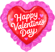 25” Coeur Happy Valentine's Day Ruffle - Prima