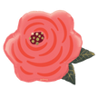 13” Air-filled Trendy Rose Shape - Prima