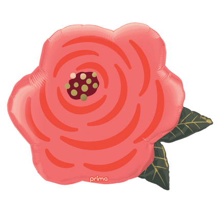 13” Air-filled Trendy Rose Shape - Prima