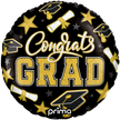 18” Round Congrats Grad Patches - Prima