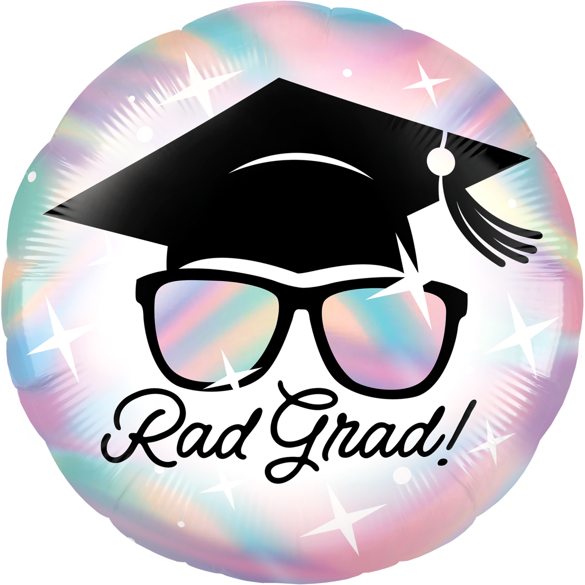 18” Round Colorful Rad Grad - Prima