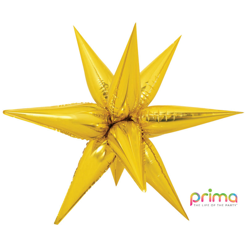 1 Ballon Deco™ Starburst Gold 40