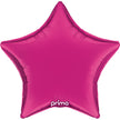 1 Ballon Aluminium Star Hot Pink 18