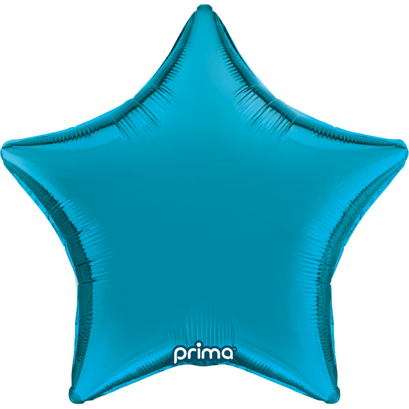 1 Ballon Aluminium Star Royal Blue 18