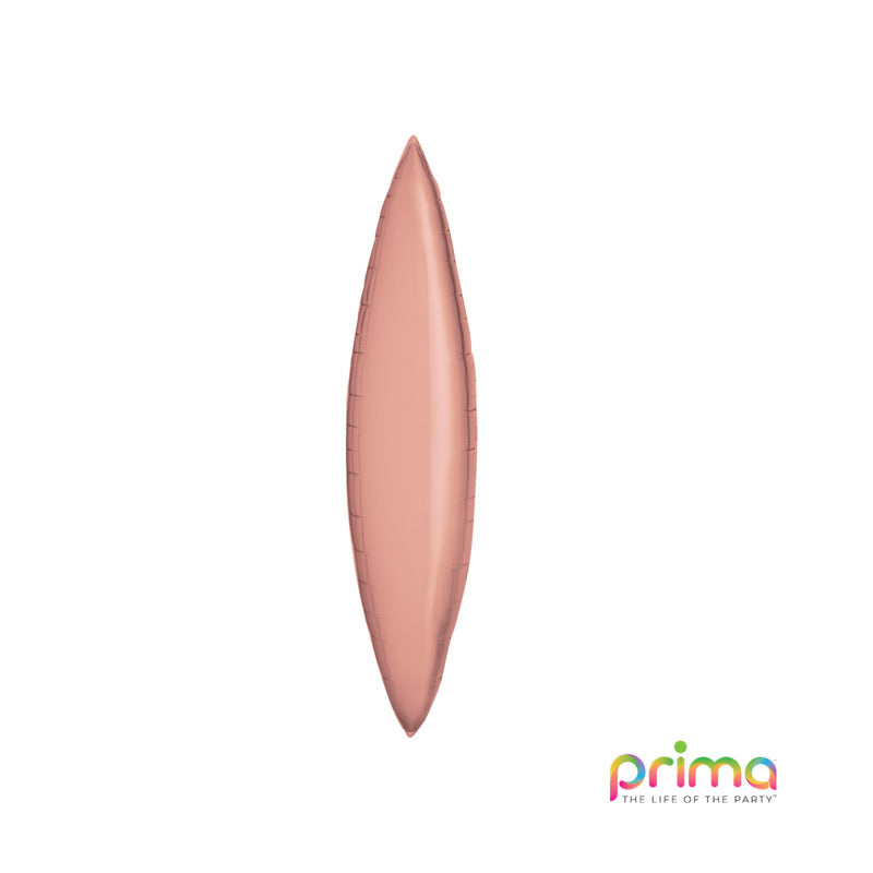 1 Poche De 5 Ballons Deco™ Taper Rose Gold 36