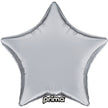 1 Poche De 6 Ballons Aluminium Star Silver 9