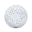 1 Ballon Sphere™ Colorful Confetti Stars 20