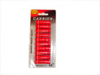 lot de 10 piles lr06 aa carrier