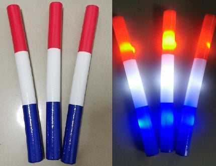 baton lumineux mousse tap tap leds france 47cm
