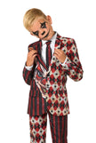 BOYS Scary Clown Red