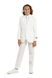 BOYS Solid White