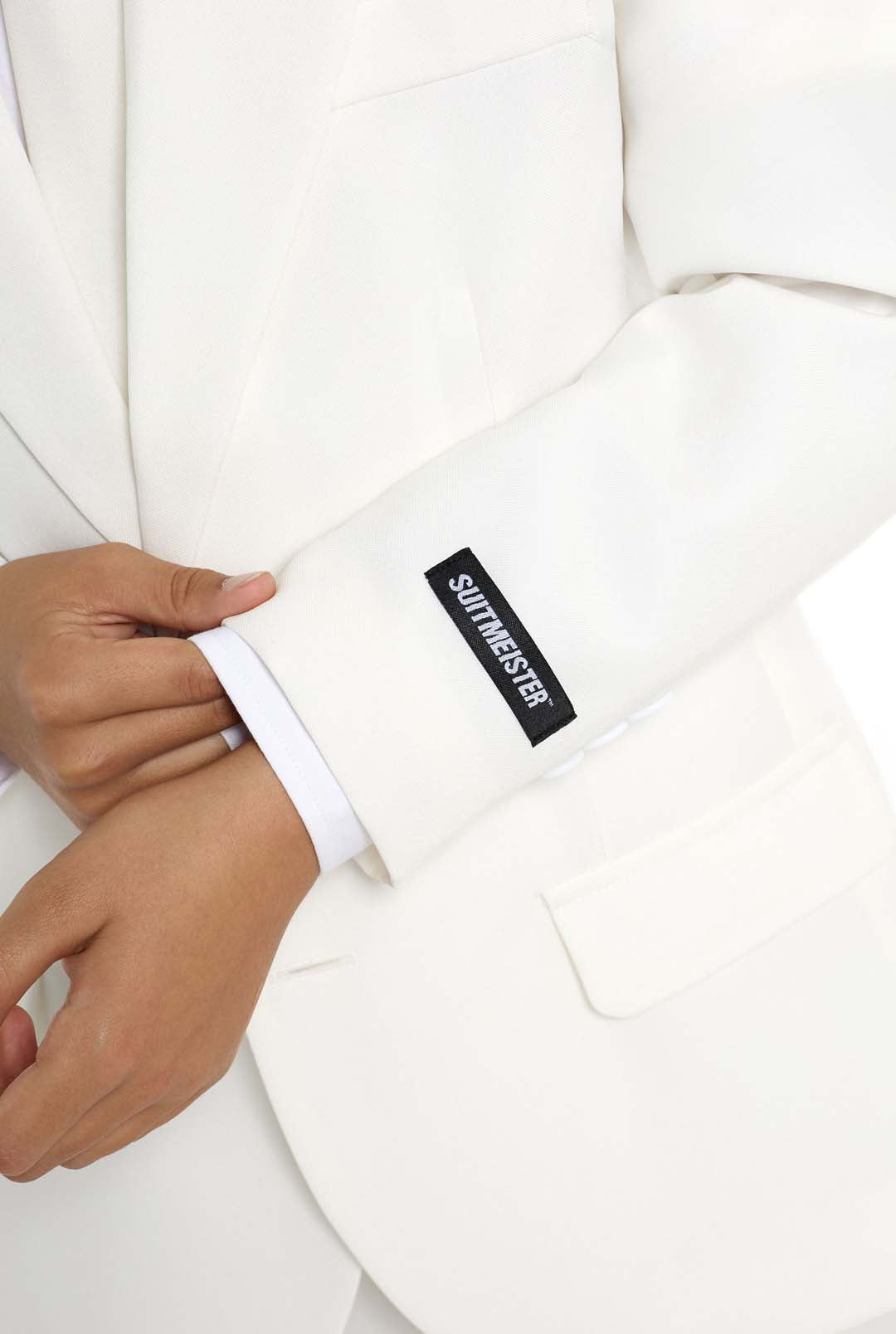 BOYS Solid White