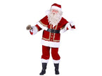 déguisement de père noël 4pcs velours luxe pro